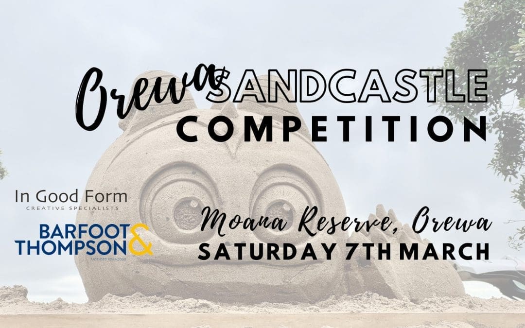 Barfoot & Thompson Orewa Beach Sandcastle Competition 2026